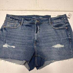 Old Navy Women's Distressed Blue Jean Shorts